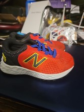 New NIB Balance Kids Toddler Fresh Foam Arishi V2 Bungee Shoes Sz 5 Red Black G2