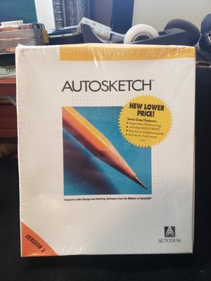 Autosketch - Version 3.0, 1990, SEALED