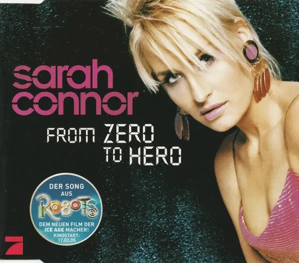 CD Single Sarah Connor From Zero To Hero X-Cell Records EX - Imagen 1 de 1