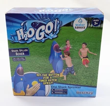 BESTWAY H20 GO! One Shark Sprinkler Splash Boxer Water Fun Pool Kids 3+ NEW