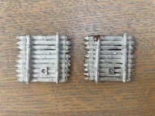 WFB Lizardmen Metal Stegadon Howdah Base Platform Bits x2 801608 OOP Warhammer
