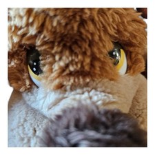 Russ Berrie 647 SAMUEL Spaniel Puppy Dog Brown Laying VTG Stuffed Animal 13"