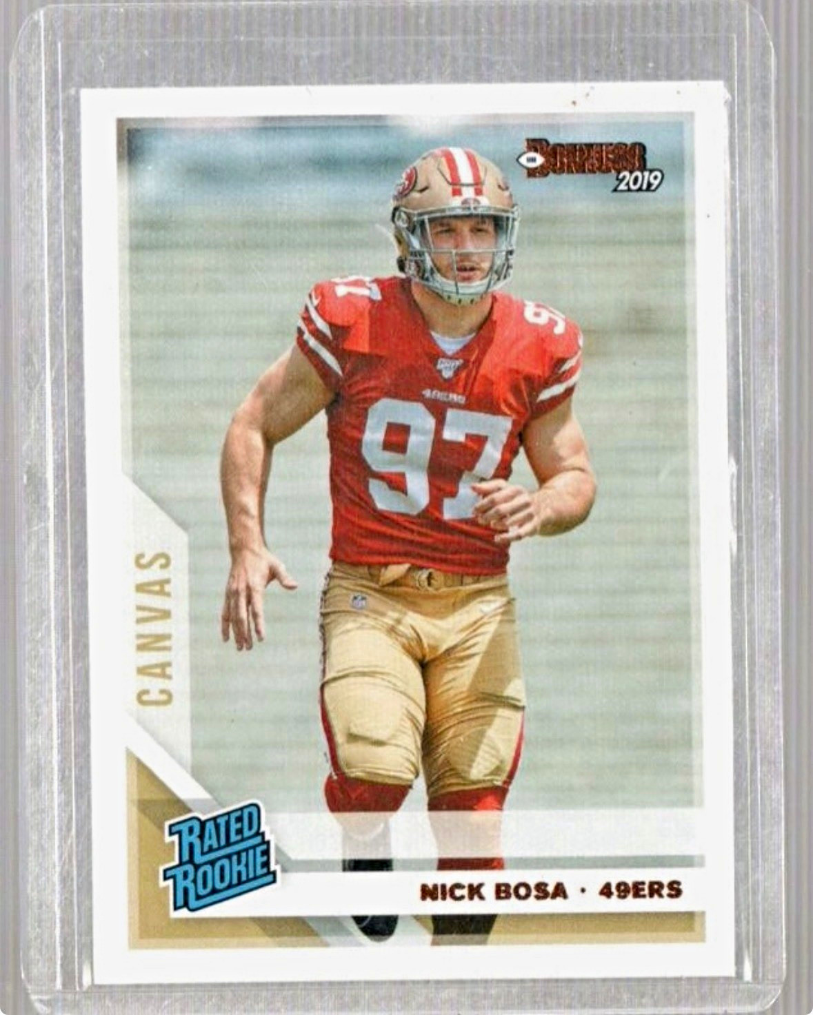 Nick Bosa Panini Donruss #318 Canvas