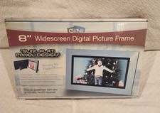 GiiNii Widescreen Digital Picture Frame 8" Slim Flat