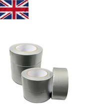 6 Rolls of Heavy-Duty 50mm X 50m Waterproof Duct Tape - Ultimate Versatility 0.08 per metre