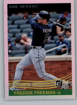 2018 Donruss MLB Baseball Season Stat Line Trading Cards Pick From List 220-Var