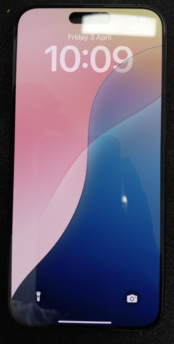 Apple iPhone 15 Pro Max 256GB 6,7" entsperrt schwarz titan, 90% Batteriezustand