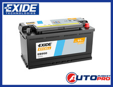 BATTERIA AVVIAMENTO EXIDE EXCELL EB950 95AH 800A 353 x 175 x 190 mm