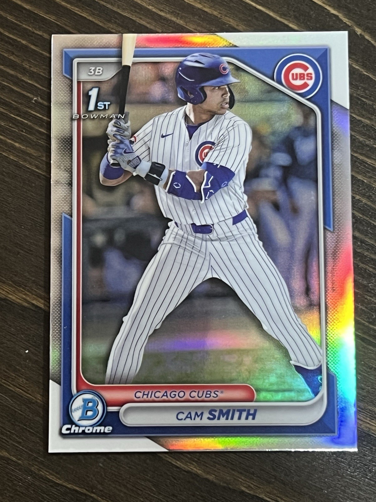 Cam Smith 2024 Bowman Draft 1st Chrome Refractor #BDC-67 - Cubs, Astros