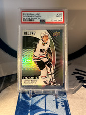 2023-24 Allure Connor Bedard Black Rainbow Variant ROOKIE CARD RC. PSA 9