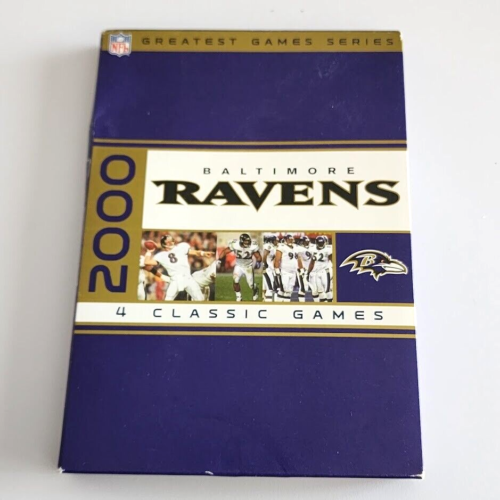 Baltimore Ravens DVD 2000 NFL Greatest Games Super Bowl XXXV AFC Championship - Zdjęcie 1 z 10