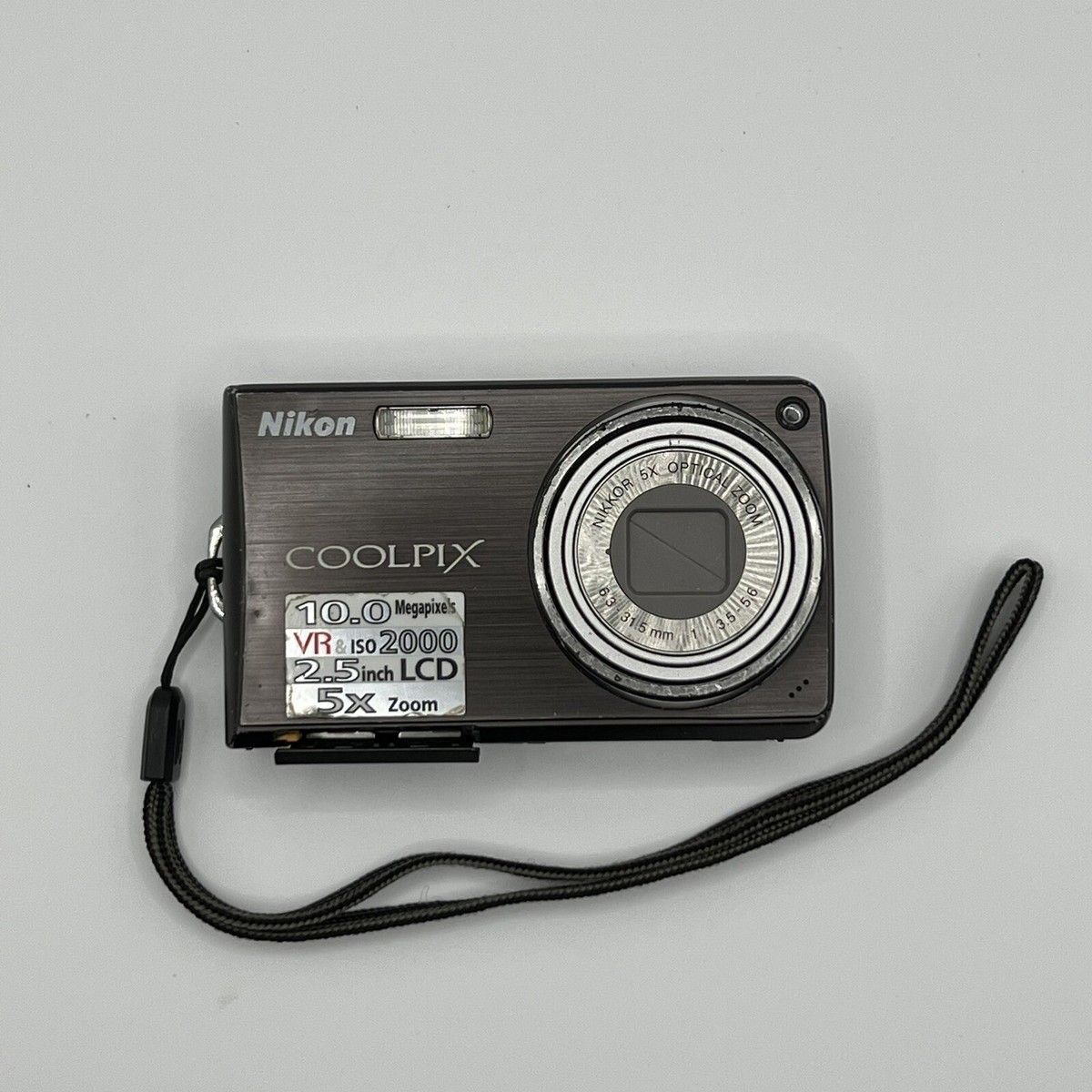 Nikon COOLPIX S550 10MP Digital Camera Only - TESTED
