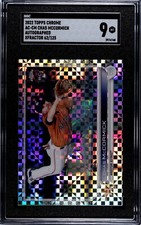 2022 Topps Chrome Update Series - Autographs X-Fractor AC-CM Chas McCormick /125