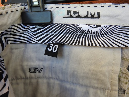 VOLCOM Shorts HAVALINA Plaid Short Check Pants W30 - Picture 9 of 11