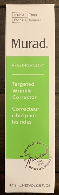 NIB Murad Resurgence Targeted Wrinkle Corrector Cream 0.5 oz / 15 ml