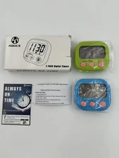 Classroom Timers for Teachers Kids Large Magnetic Digital Timer 2 Pack