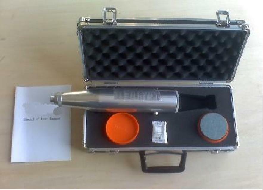 Concrete Rebound Hammer Tester - Strength Test Meter For Beams, Columns, Bridges, Panels - 2.207J Impact