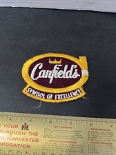 Vintage Advertising Patch Canfield&rsquo;s Soda