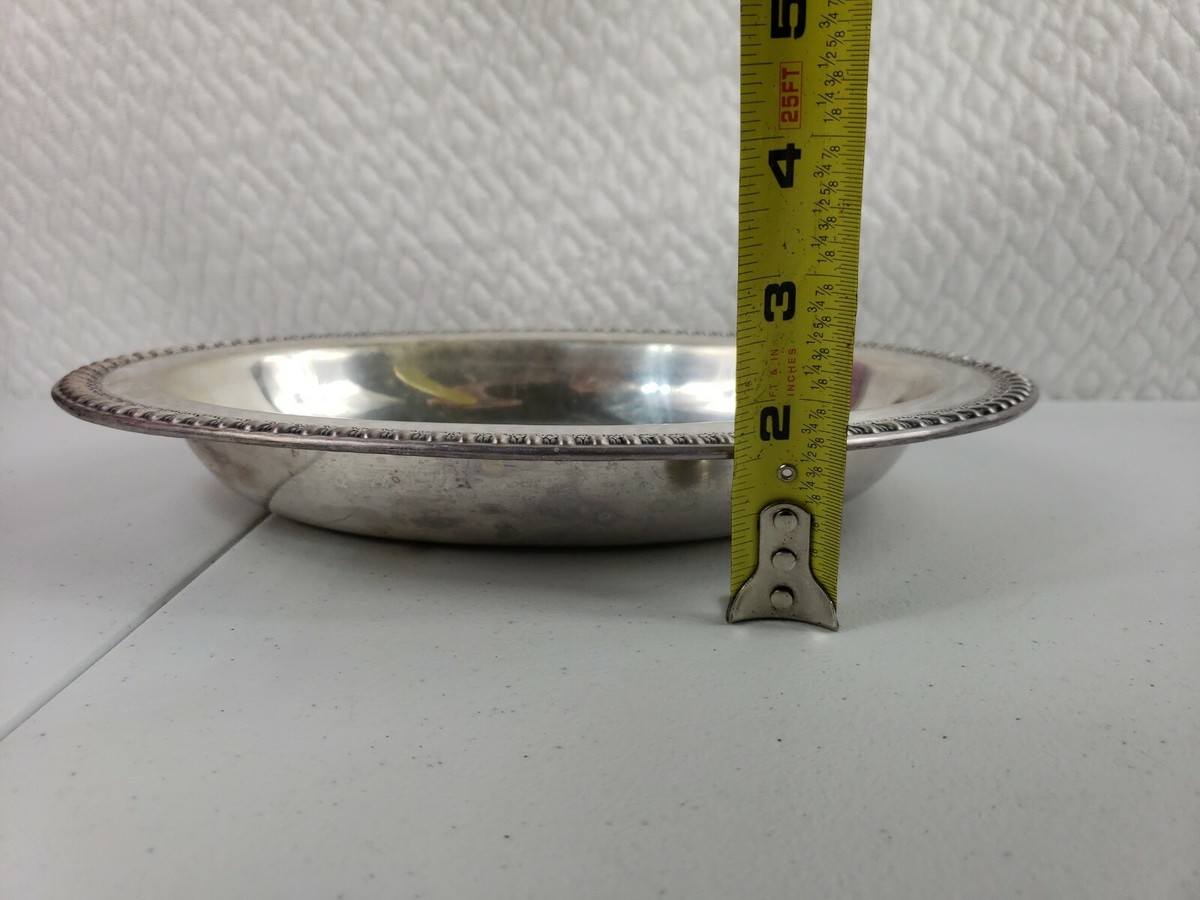 Vtg Wilcox 7075 by International Silver Silverplate Vegetable Dish