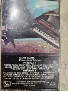 Ferrante & Teicher Star Wars Cassette Tape Good condition 
