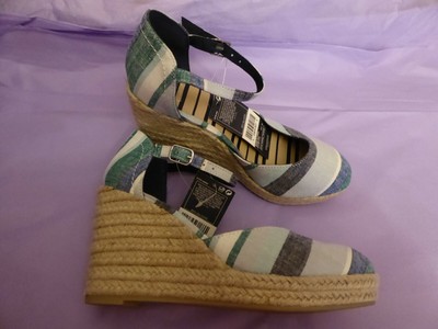 marks and spencer navy wedges