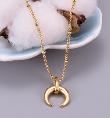 Women Gold Plated Titanium Stainless 