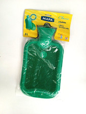 Borsa Acqua Calda Di Lusso 2 Litri, Copertura Morbida, Gomma Naturale A - Foto 6