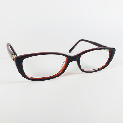 KAREN MILLEN Brille BICOLOR ROT RECHTECKIG Brillengestell MOD: KM53