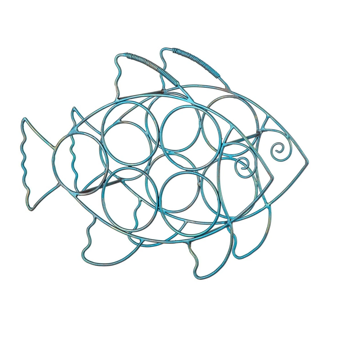 Fish wine rack sale