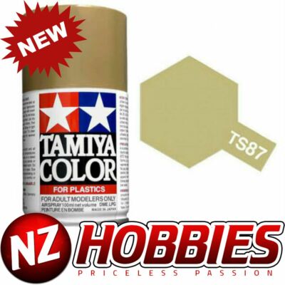 TAMIYA TAM85087 Lacquer Spray, TS-87 Titanium Gold, 100ml