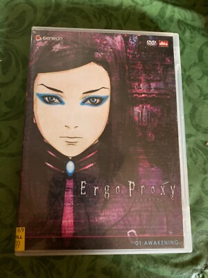 Ergo proxy 01: the awakening 4 episodes  DVD tested~ SHELF198