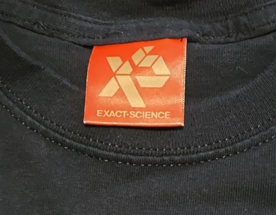 Exact Science Since Birth Graphic T-Shirt Size Large Black Made In 