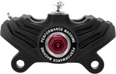 Performance Machine 0052-2420-SMB Vintage Rear Caliper 125x4 Black Ops