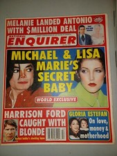 National Enquirer May 28, 1996 Harrison Ford Cyd Charisse Lisa Marie Presley National Enquirer May 28, 1996 Harrison Ford Cyd Charisse Lisa Marie Presley