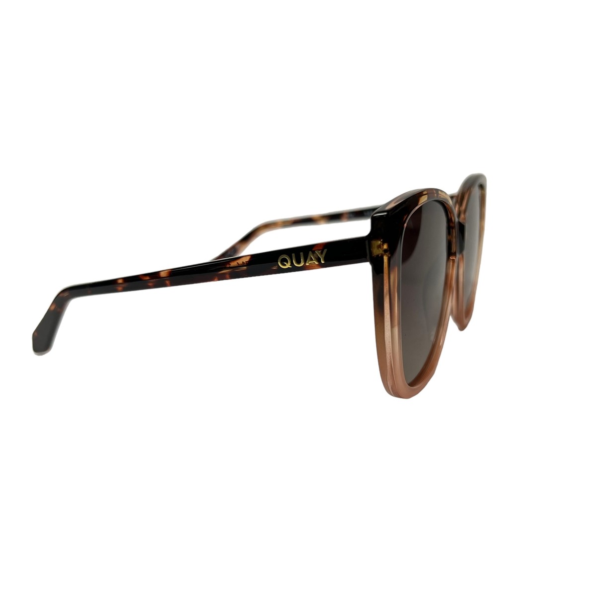 Quay Australia Ever After Sunglasses Tortoise Fade Brown  display picture 2