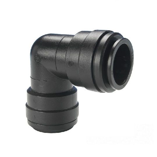 Connecteurs Rapides Pour Conduite De Carburant – Coude 90° 11.8 Mm SAE 3/8 – 2 Mâles + 2 Femelles
