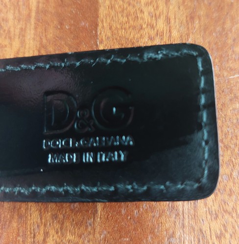 Dolce & Gabbana Money Clip Magnetic in Leather Authentic & Super Rare D&G - Picture 5 of 7
