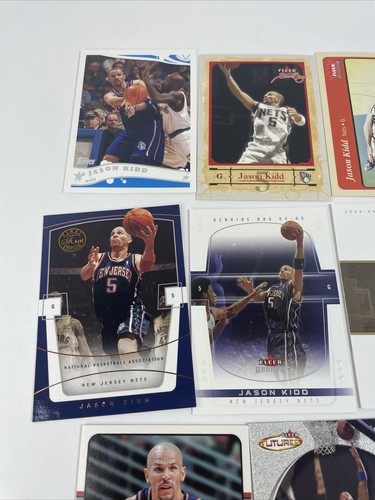 Lot Of (17) Vintage Jason Kidd Basketabll Cards! Dallas Mavericks RC Included! 4 - Picture 2 of 9