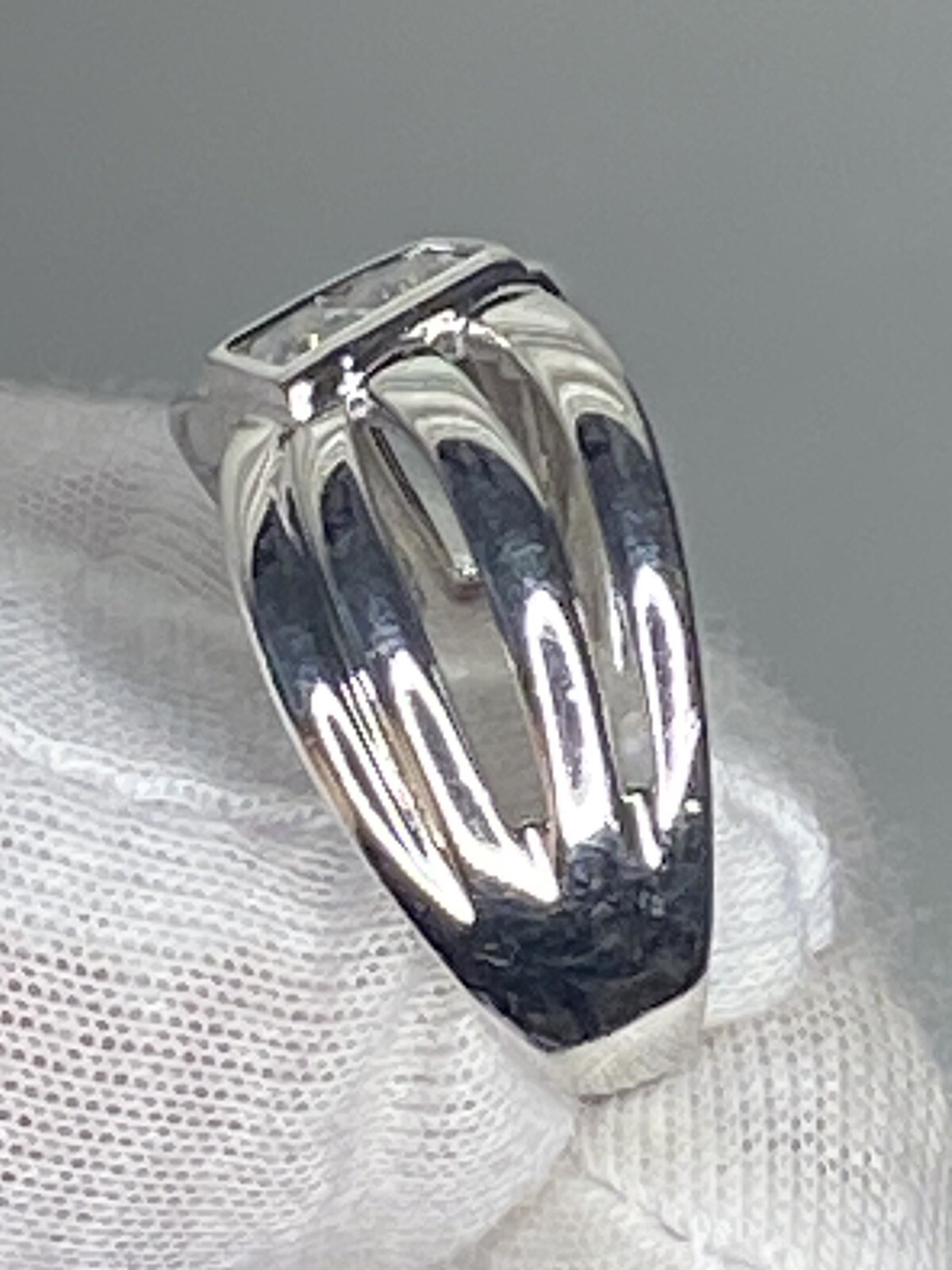 Ross Simons Sterling Silver Split Band Cubic Zorc… - image 10