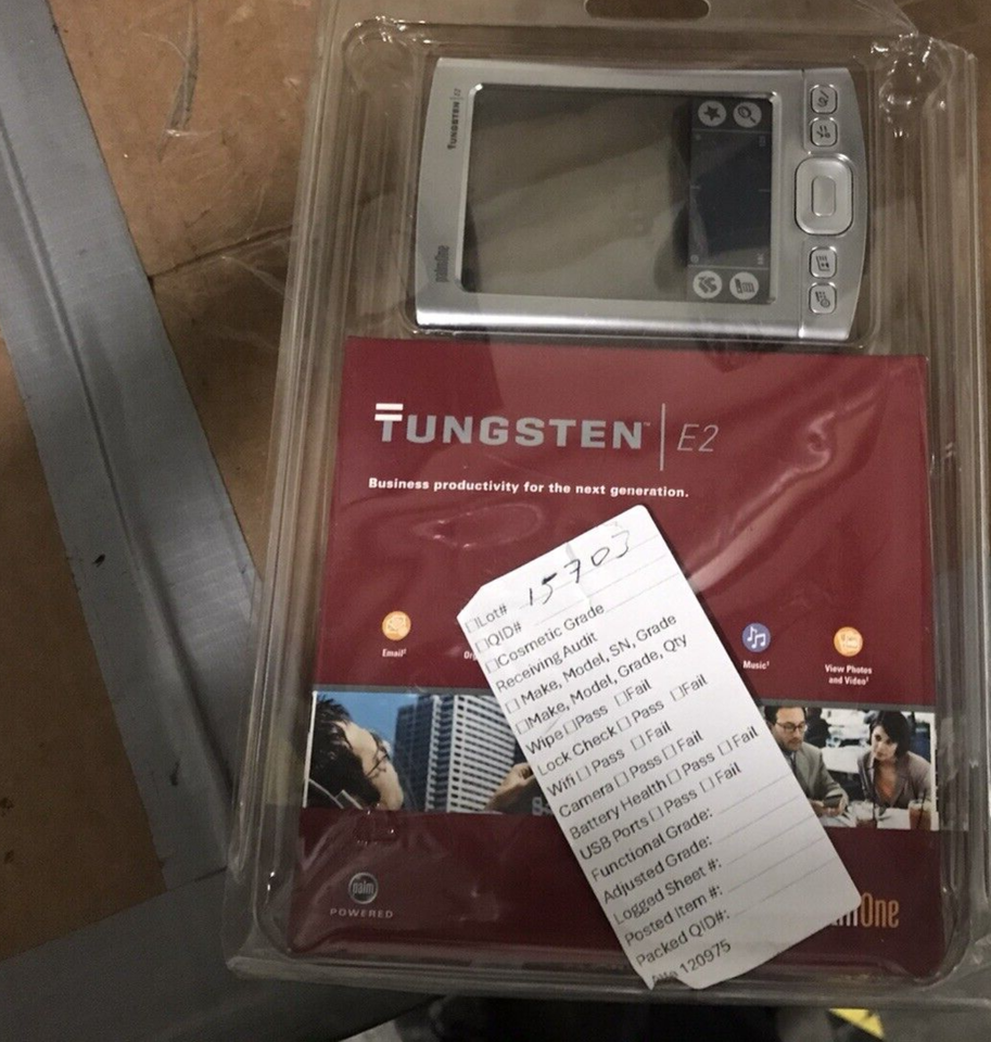 NEW Tungsten E2 Palm PalmOne Bluetooth Handheld PDA eBay