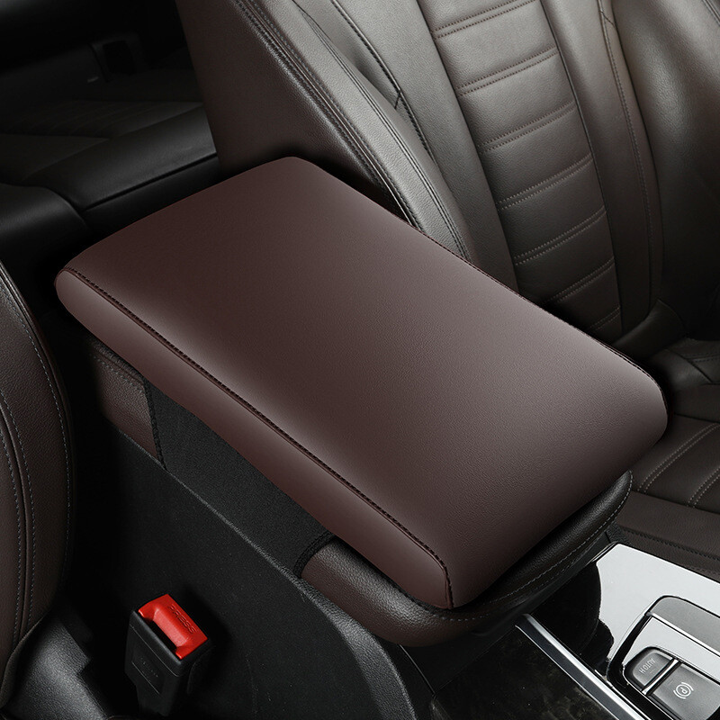 Kripyery Car Armrest Pad Non-slip Waterproof Auto Center Console Box Cushion Mat Car Accessories - Foto 6