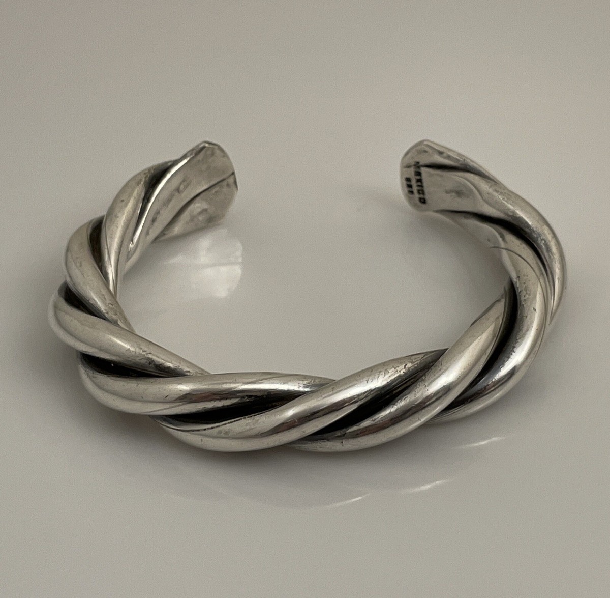 V*x様 Tah'Bah IngotSilver Cuff c.1945 V*x様 Tah'Bah IngotSilver Cuff c.1945 Thick Heavy 925
