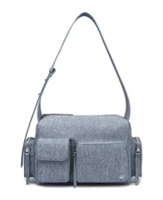 Like Dreams the Nomad Shoulder Bag Denim Silver