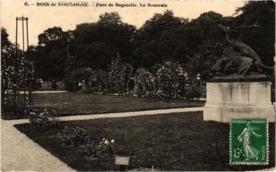 CPA Bois de Boulogne Parc de Bagatelle Rosenkranz (1312120)