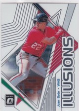 JUAN SOTO Donruss Optic ILLUSIONS INSERT Baseball Card WASHINGTON NATIONALS