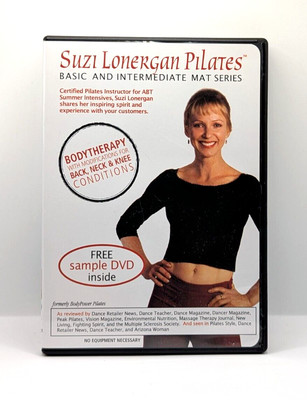 Suzi Lonergan Pilates - Basic and Intermediate Mat Series (DVD 2005)