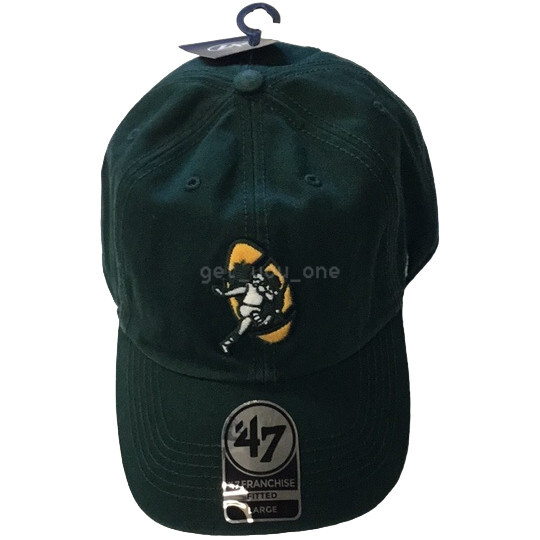 NWT '47 Green Bay Packers Retro Franchise Fitted Hat Baseball Cap