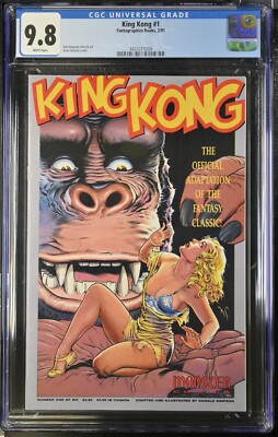 King Kong #1 (Fantagraphics Books, 1991) CGC NM/MT 9.8 White pages