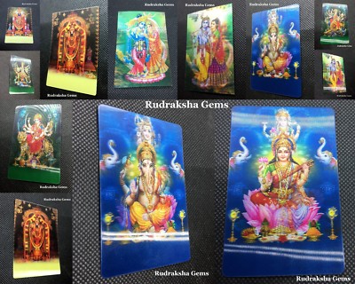 OM AUM HINDU GOTT 3D BILDKARTEN GANESH LAXMI TIRUPATHI DURGA KALI MA SHIVA SAI