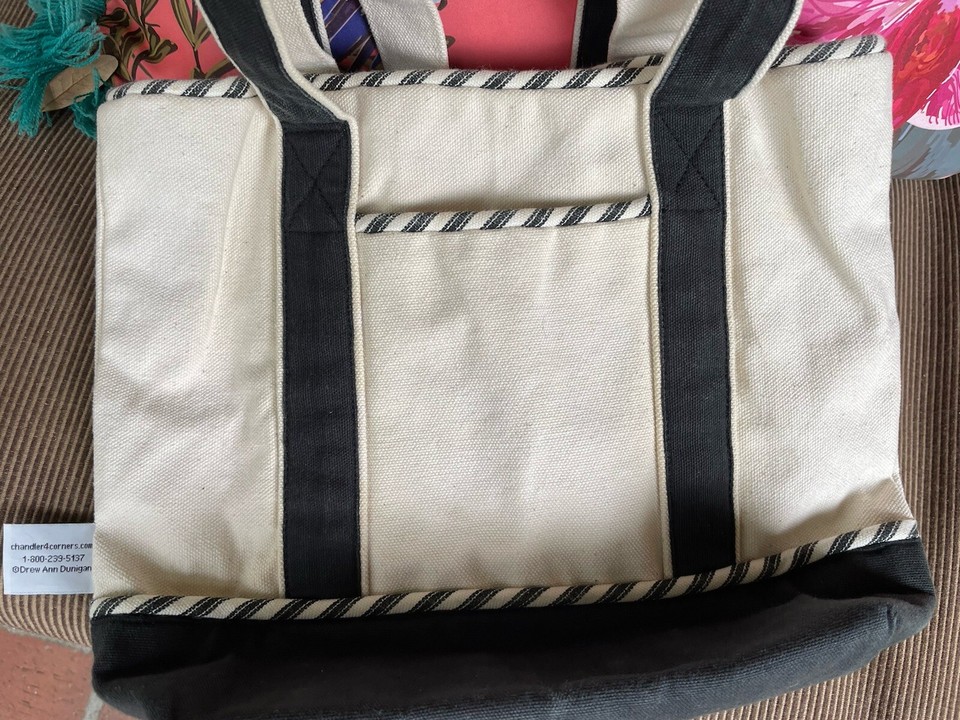 Tote Bag Embroidered With Bee Beautiful Construction By Chandler Four